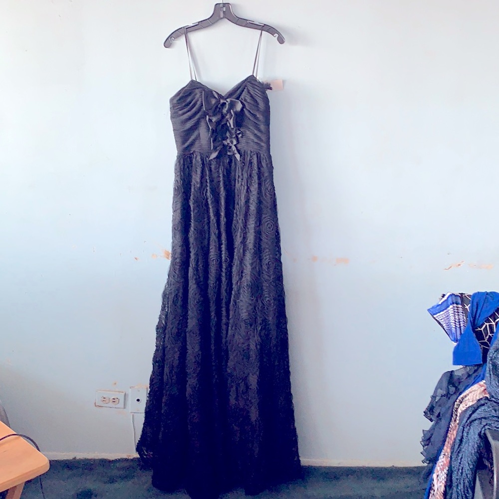Black gown